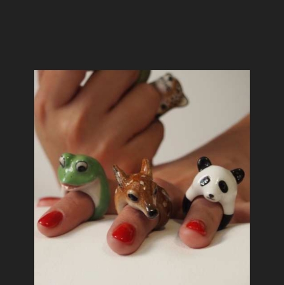 Flamimgo ring, full set + pouch. - Picture 12 of 16